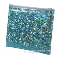 Holographic ပလတ်စတစ်ရေကြောင်း Padded Ziplock အိတ်